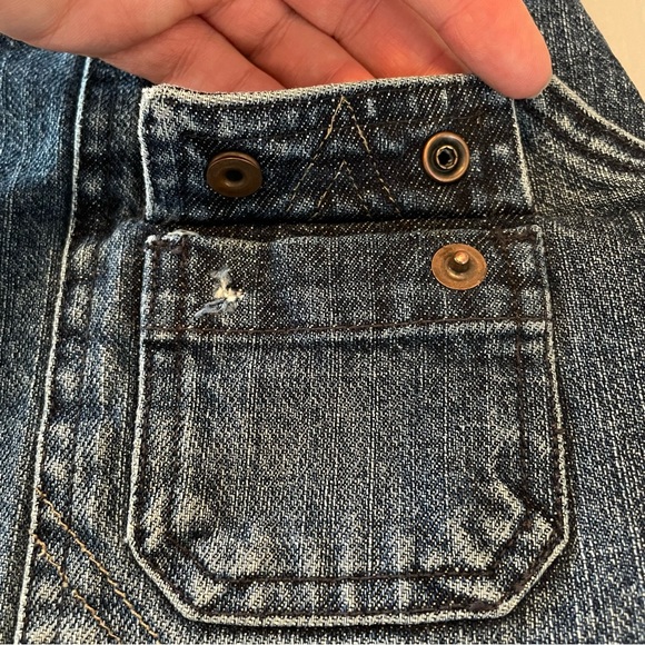 y2k Columbia XCO Denim Skirt Women’s 6 Blue Outdoor Hiking Cabin Classic Active - Picture 5 of 15